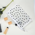 thumbnail image 4 of 1 Pc Women Durable Flower Cosmetic Bag for Vacation Outdoor Activities Gym Black EVA, 4 of 4