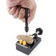 thumbnail image 3 of Mini Micro Aluminum Hand Drill With Keyless Chuck HSS Steel Twist Drill Bit Woodworking Drilling Rotary Tools Hand Drill Manual, 3 of 5