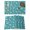 Blue, variant on Burnt Orange Spring Easter Placemats Set of 4, Cute Bunny Botanical Placemats for Dining Table, Place Mats for Kitchen Tabletop, Waterproof Wipeable Dining Table Mats Set