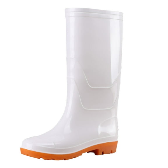 Sunbona Men's Women's Rain Boots Summer Wear-resistant Shoes Outdoor Garden Water Shoes Lightweight Grippy and Fashion