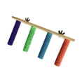 thumbnail image 3 of LOVIVER Parrot Perch Stand Climbing Ladder for Hummingbird Budgie Bluebirds 4 tier, 3 of 8