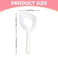 thumbnail image 3 of Kitchen Handheld Meat Scraper - Bone Dust Remover 4Pcs Plastic Meat Scraper White Bone Scraper Manual Scales Remover Handhold Bone Scraper for Kitchen（4-Piece Kitchen Handheld Meat Scraper), 3 of 9