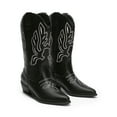 thumbnail image 5 of DREAM PAIRS Women's Mid Calf Boots Cowboy Cowgirl Embroidered Western Boots, 5 of 7