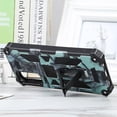thumbnail image 5 of Funda de TPU con soporte magnético para Samsung Galaxy A14 5g con armadura de camuflaje y PC, 5 of 5