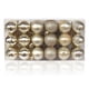 thumbnail image 3 of 30 piezas de bolas de Navidad adornos inastillables decoraciones para árboles de Navidad juego de bolas colgantes para decoración de fiesta de Kits de decoración para fiestas Dorado champagne Bearachild HA007626-13B, 3 of 6