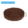 thumbnail image 2 of Uxcell 6 Yard Snap Button Tape for Sewing Cotton Snap Button Trim Fastener Buckles Tape for Clothes DIY, Dark Brown, 2 of 7