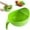 C, variant on Rice Strainer with Handle - Lightweight Rice Washer Strainer Bowl with Smart Design for Easy Water Draining, Easy to Use & Clean ABS Plastic Colander with Handle for Cereals, Pasta, Vegetables,