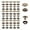 25set bronze, variant on 25set 15mm Stainless Steel Snap Fastener Kit, Marine Grade Snap Fastener Stainless Steel Snap Buttons for  Sewing Leather Bags