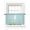 Blue, variant on Vintage Striped Tier Curtains 36 Inch Length,Sheer Curtains for Bedroom Living Room Spring Country Floral Lines Plants Navy Blue Short Kitchen Curtains Drapes for Small Half Window 27.5"x36" 2 Panels