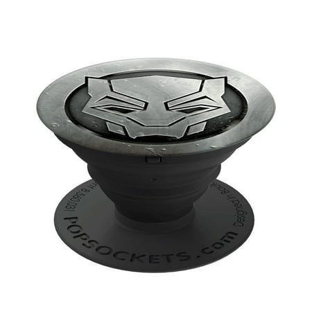 PopSockets: Collapsible Grip & Stand for Phones and Tablets - Black Panther Monochrome