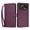 YB02, variant on Lucky Clover Wallet Phone Case for Cubot X100, 9 Card Slots Flip PU Leather Folio Cover with Hand Strap Kickstand Shockproof Protective Cash Pocket Phone Purse Case.B01