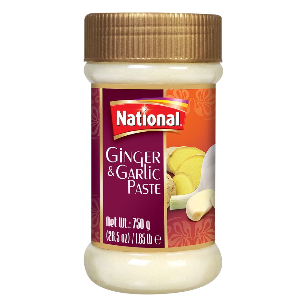 National Foods Ginger & Garlic Paste 28.50 oz (750g) Freshly Grinded