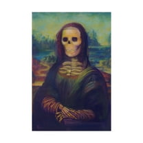 Trademark Fine Art 'Bona Lisa' Canvas Art by Marie Marfia Fine Art