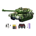 thumbnail image 1 of Tanque RC con sonido y luces con función de lanzamiento, simulación de recuerdo de fiesta, vehículo RC, juguetes, modelo de tanque para niños, adultos Verde, 1 of 8