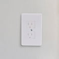 thumbnail image 3 of MasteelfCA 4Pcs Socket Covers French Style Outlet Childproofing Wall Socket Plug Covers (White), 3 of 8