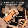 thumbnail image 3 of Integrated Pressurized Multifunctional Car Armrest Heightening Pad, Car Armrest Storage Box with 2 Cup Holders, with Pillow Cushion & Protective Cover, 3 of 8