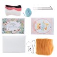thumbnail image 4 of FLAMEEN Wool Felt Tools, Needle Felting Kit Wool Chemical Fiber For Animal Hand‑Made Toy Arts Crafts For Beginner, 4 of 8