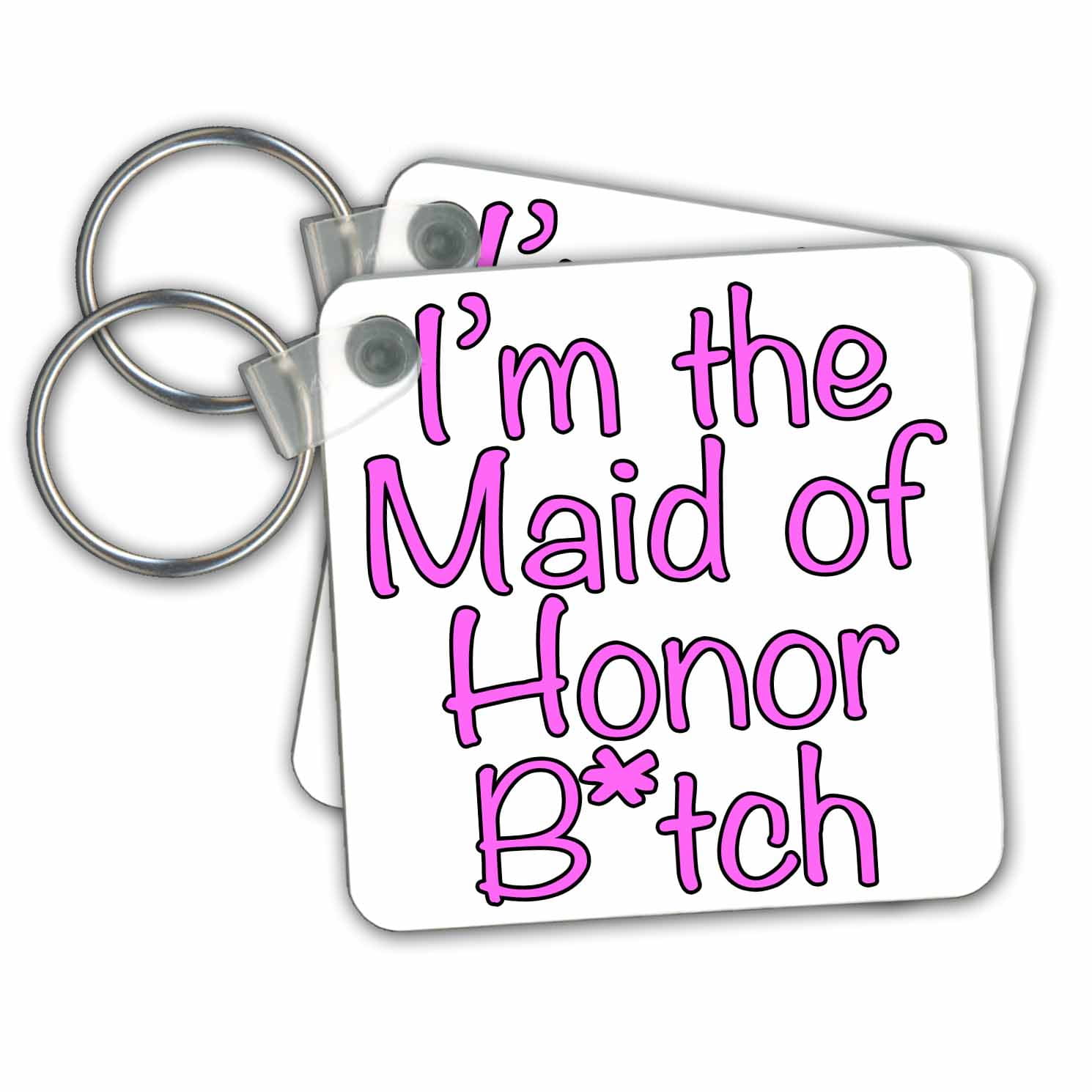 maid of honor keychain