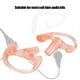 thumbnail image 3 of Pink Silicone Replacement Ear Insert Two Way Radio Ear Mold for Most Coil Tube Audio Kits (S), 3 of 3