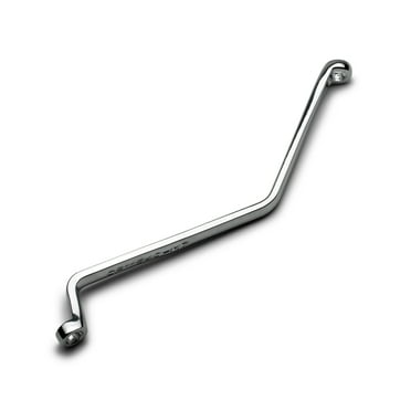 Capri Tools 7 mm Brake Bleeder Wrench, Angled Double Box End, Metric