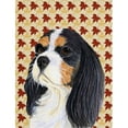 thumbnail image 1 of Carolines Treasures LH9099GF 11 x 15 In. Cavalier Spaniel Fall Leaves Portrait Flag- Garden Size, 1 of 3