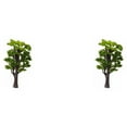 thumbnail image 4 of Guardoinrt Miniature Ancient Tree Sand Table Scenery Landscape Ornament Building Model Railroad Simulation Decoration Placement 8cm 2Set, 4 of 6
