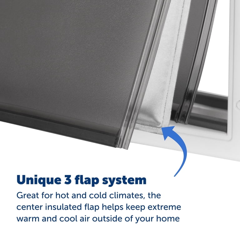 PetSafe Extreme Weather Pet Door, Small, Energy Efficient photo 3