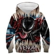 thumbnail image 1 of Venom Boys Otoño/Invierno Camiseta de manga larga Venom 2 Nueva moda Niños Sudaderas con capucha Teen Boys Marvel Tops Pullover Ropa 1-14Y3T zhangyuxiang CONDUJO, 1 of 2