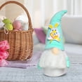 thumbnail image 5 of HongHeng 1Pc Easter Decorations Easter Gnomes Doll Easter Egg Bunny Gnomes Toy for Easter Holiday Home Decoration Spring Summer Decorations Hanging Table Window Display, 5 of 6