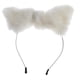 thumbnail image 3 of Diadema con orejas para mujer, niña o cosplay Blanco, 3 of 6