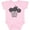 AD-Pink, variant on Inktastic Crawl Walk Ride Motorcycle Boys or Girls Baby Bodysuit