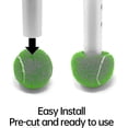 thumbnail image 4 of 4 Pcs Precut Tennis Balls For Furniture Legs And Floor Protection, Heavy Duty Long Lasting Felt Pad Glide Coverings, 4 of 5