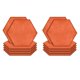 thumbnail image 1 of Paquete de 12 Paneles Acústicos Hexagonales, Acolchado A Prueba de Sonido, Paneles de Sonido de Borde Biselado, 1 of 5