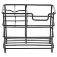 thumbnail image 1 of FRCOLOR Toothpaste Rack Stainless Steel Toothbrush Holder Hollow Toothpaste Stand Bathroom Sundry Holder,4.65"X4.06"X2.36", 1 of 5