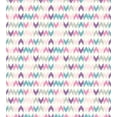 thumbnail image 3 of Ambesonne Geometric Duvet Cover Sets, Eastern Chevron Boho, 2-King, Violet Pink Teal, 3 of 7