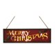 thumbnail image 2 of Colgador De Puerta De Navidad De Madera Colgante Decoración De Puerta De Navidad Exquisito Letrero De Puerta De Navidad Para Dormitorio Restaurante Habitación De Flores Puerta Delantera Guardurnaity HA013789-00, 2 of 7