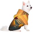 thumbnail image 2 of Fotbe Cartoon Swimming Yellow Duck Sudadera con Estampado para Perros Pequeños – Suéter con Capucha para Mascotas, Tela Suave de Forro Polar con Bolsillo-XX-Large, 2 of 7