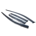 thumbnail image 3 of Ikon Motorsports Window Visors Compatible with 2016-2022 Lexus RX350 RX450h AL20, Polycarbonate Vent Deflector Rain Guard W/ Chrome Trim 4Pc Set, 3 of 9