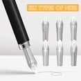thumbnail image 4 of 30 Pcs Fountain Pen Nibs for Calligraphy Pen Supplies Replacement, 4 of 4
