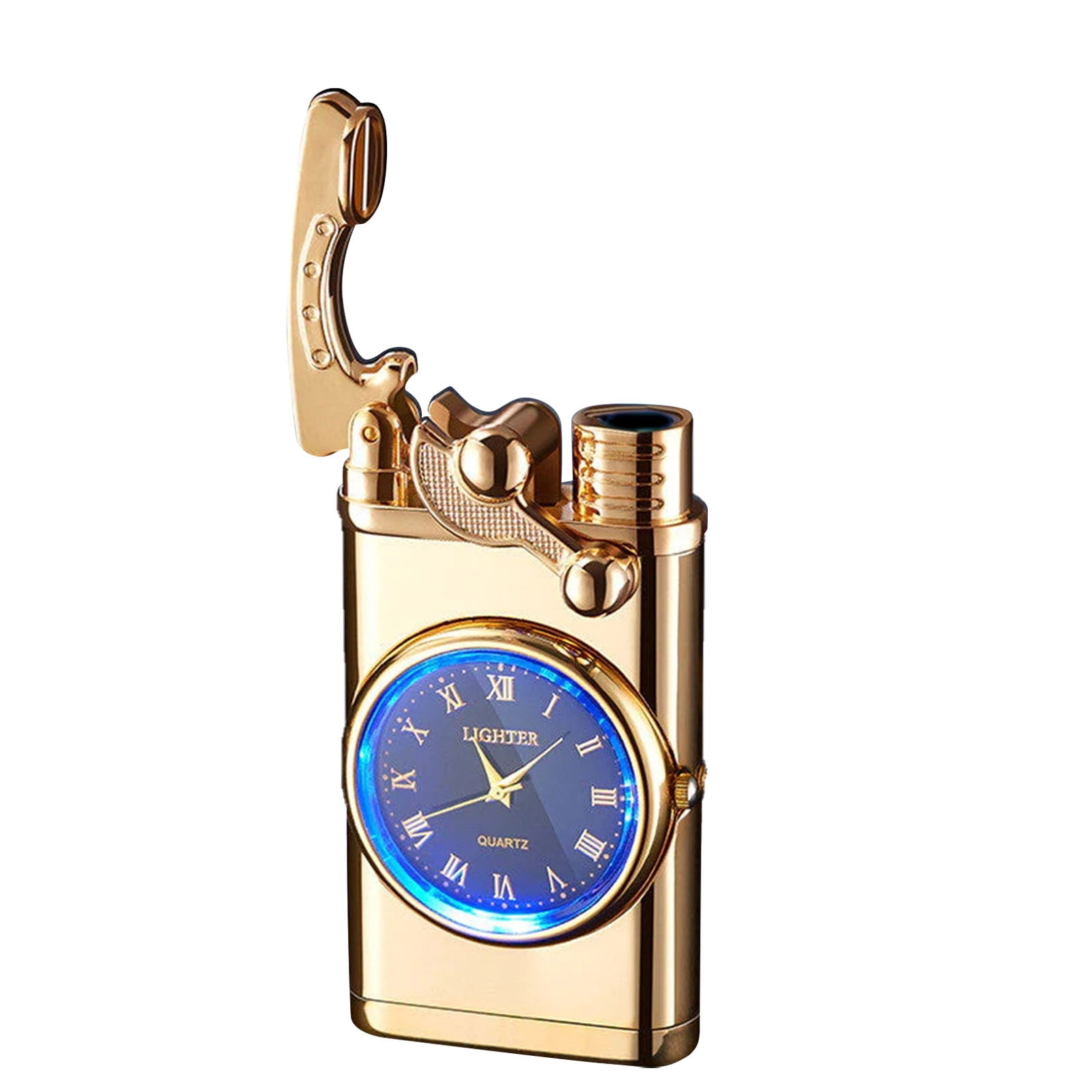 OAVQHLG3B Torch Lighter Dial Rocker Arm Inflatable Lighter,Torch