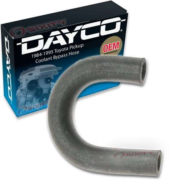 Dayco Engine Coolant Hose compatible with Toyota Pickup 2.4L L4 1984-1995