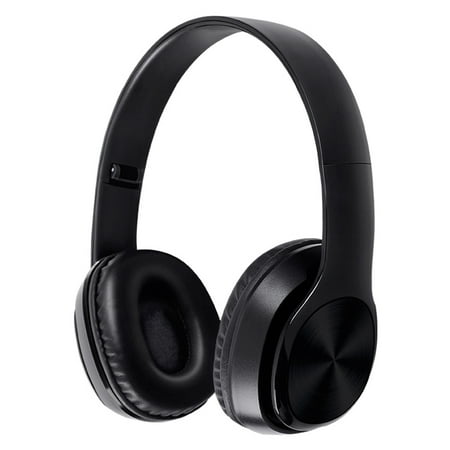 Holiday Savings 2022! Feltree Over-Ear Headphones Lightweight Folding Stereo Bass Headphones With 1.2M Cord, Portable Wired Headphones For Smartphone Tablet Computer Black