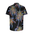 thumbnail image 4 of Men's Summer Big & Tall Casual Hawaiian Shirts Short Sleeve Lightweight Button Down Shirts Tropical Holiday Beach Shirts, 4 of 5