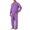 thumbnail image 2 of HAJWOH Button Front Men's Pajama Sets - Soft Comfortable Sleepwear for Home for Sleep and Relaxation, 2 of 5