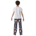 thumbnail image 4 of FORMRS Kids Pajama Pants with Pockets Size 9-10Y Boys Lounge Sleep Bottoms, Christmas Splendor, 4 of 8