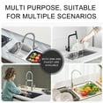 thumbnail image 4 of Universal Faucet Draining Mat for Kitchen & Bathroom Sink | Diatomite Stone, Quick-Dry, Non-Slip 27x11cm | Water Guard Tray, Fast Absorption, Fits Most Faucets, Easy Clean, Clutter-Free Countertop, 4 of 5