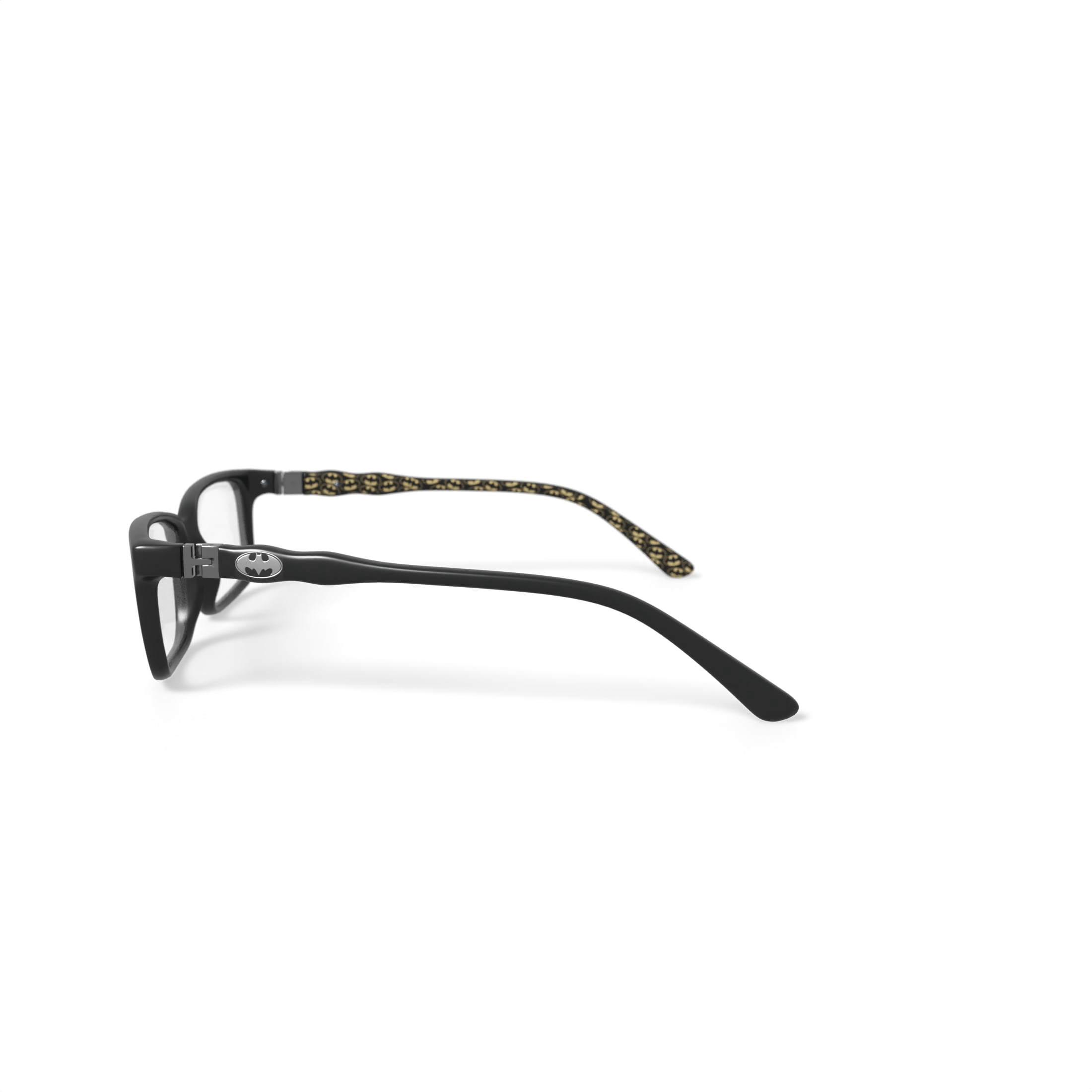 Batman Youth BME12WM Rectangular Prescription Eyeglasses with Case, Black