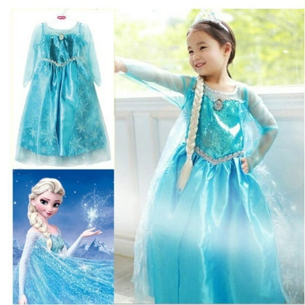 Robe cosplay Elsa pour fille • Petites Pirates