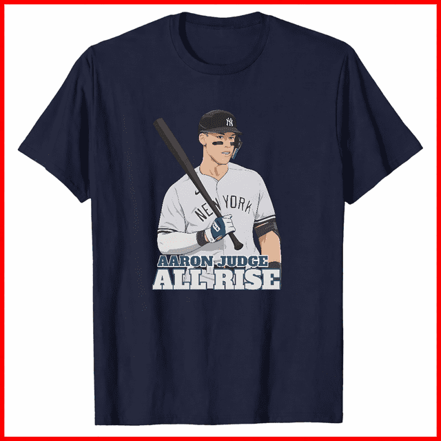T-Shirt Graphique All Rise Aaron Judge pour les Fans de Baseball, Unisexe jusqu'à 5TG