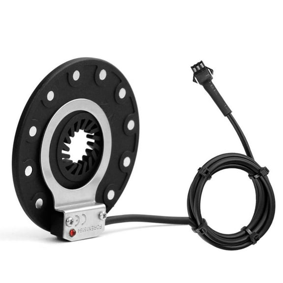 1x Electric Bike Pedal Sensor Assist 12 Magnet E Bike Double Hall Right Side PAS System SM Connector DIY EBike Kit Cycling Parts